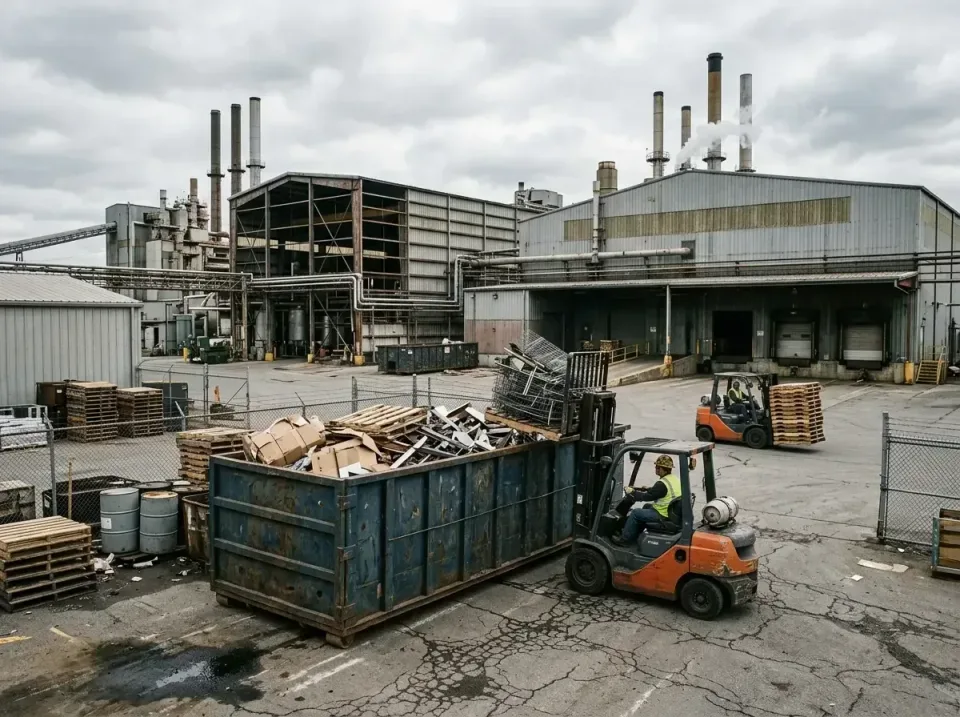 industrial-factory-scrap-conta-003 — frequently asked questions, Cheap Roll-off Dumpster Rentals in Lake Fenton, MI